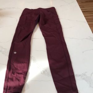 Lululemon speed up full on tights luxtreme brushed